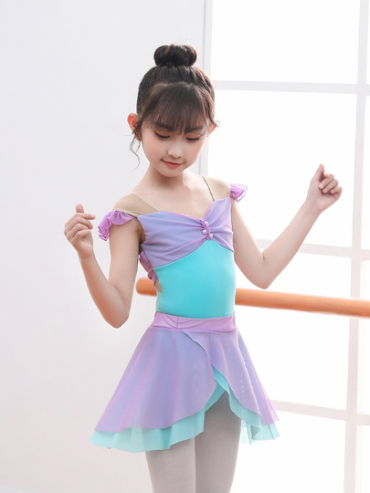 Costumi Danza Moderna NUOVO Costume Ballerina Balletto Tutù - Foto 8