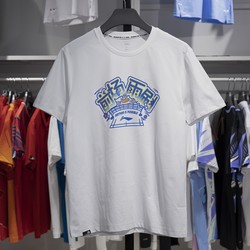 Li-Ning Badminton Wear 2023 Summer Men's and Women's Training Front Court Rain Brush Short-Sleeve Cultural Shirt Ahst351