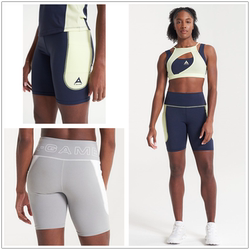 4-Point Pocketed Tight Shorts, High-Waisted, Breathable, Moisture-Wicking, High-Elasticity, Sports Fitness Yoga Thin Style for Outerwear K302