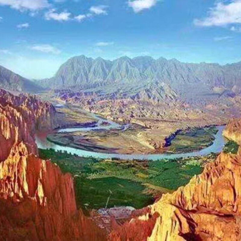 黄河石林永泰古城一日游送/接中川机场纯玩户外旅行社