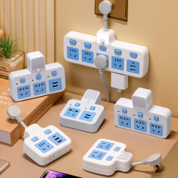 Zhengzhengwu Pure Copper Socket with Night Light USB Terminal Board