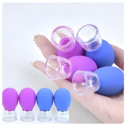 Facial Cupping Device for Meridian Therapy, Facial Cupping Tool for Home Use, Gua Sha Vacuum Massage Equipment