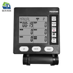 Wind Resistance Rowing Machine Counter Electronic Display Rowing Machine Display with Bluetooth App Fitness Equipment Instrument Accessories