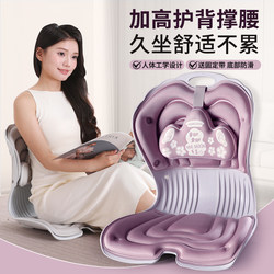 Ergonomic Sitting Chair Seat Cushion Waist Support Cushion Sitting Chair Heightening Waist Support Back Support Sitting Posture Corrector