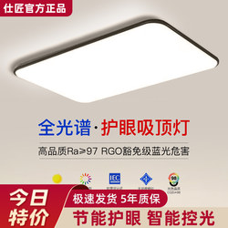 Ultra-Thin Led Modern Minimalist Atmospheric Living Room Lamp Room Bedroom Rectangular Hall Package Restaurant Ceiling Lamp S