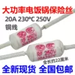 cầu chì 220v 2a Nồi cơm điện diode nhiệt điện trở RF250V 20A 230 độ cầu chì nồi cơm điện cầu chì nồi cơm điện cầu chì 24v điện trở cầu chì Cầu chì