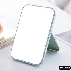 High-Definition Single-Sided Makeup Mirror, Desktop Vanity Mirror, Beauty Princess Mirror, Foldable Square Mirror, Tabletop Portable Mirror