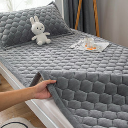 Class a Winter Milk Velvet Mattress for Home Bedroom Soft Cushion Dormitory Student Single Thickened Tatami Bed Mattress Pad