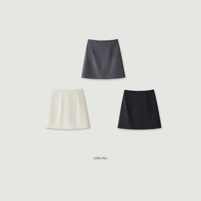 Dalin Darling 'universal formula' classic slim A-line version commuting, wide, anti-wrinkle suit skirt