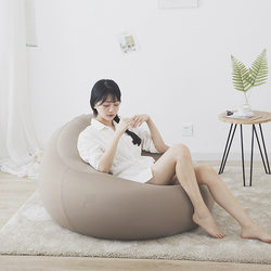 Bean Bag Chair for Lazy People, Suitable for Living Room, Bedroom, Bay Window, Single-Person, Japanese-Style Tatami, Fully Elastic Pear-Shaped Bean Bag Sofa