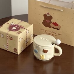 Birthday Gift for a Best Friend, Practical Cup Gift Box for Girls, Mug, Water Cup, Women's Gift, Ceramic Cup, Souvenir Gift