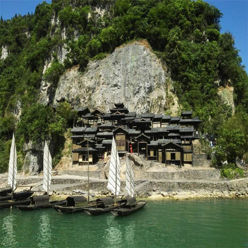 宜昌旅游4天3晚 三峡人家清江两坝一峡跟团纯玩含3早1正船观三峡