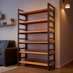 Bookshelf Rack Floor-Standing Home Integrated Wall-Mounted Living Room Shelf Display Rack Student Library Simple Bookcase Tao