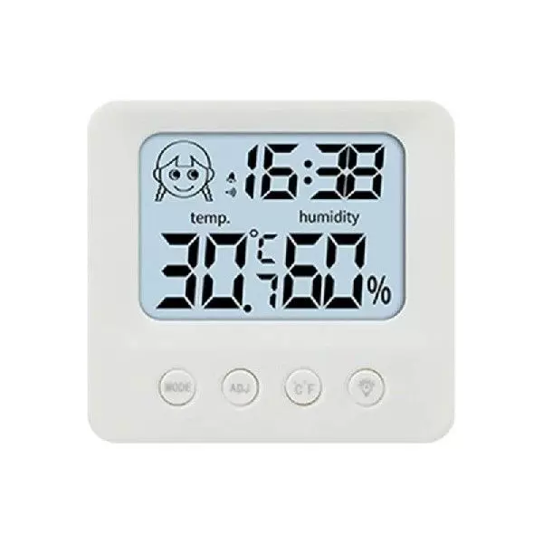 MT-892, Indoor Thermometer-Hygrometer - Wall/Desktop Type, Digital, Large  Display, MT-892, MOTHERTOOL