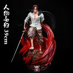 One Piece Gk Four Emperors Red-Haired Shanks Large Anime Figure Model Statue Birthday Gift