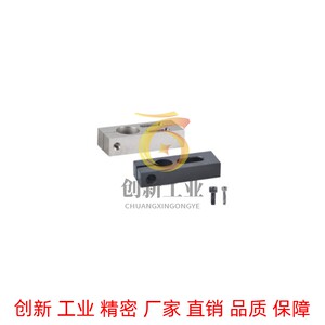 
Aluminum cross connector optical shaft clamp seat stainless steel pipe clamp aluminum rod fixing block bracket joint