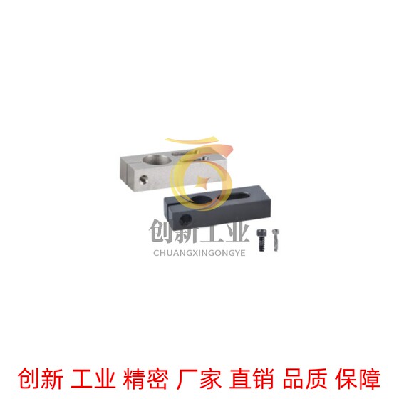 
Aluminum cross connector optical shaft clamp seat stainless steel pipe clamp aluminum rod fixing block bracket joint