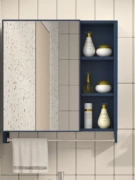 Phòng tắm bảo quản tủ gương tích hợp kệ phòng tắm treo tường tủ gương phòng tắm phòng tắm riêng biệt gương trang điểm lưu trữ