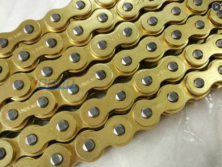 UNIBEAR offroad motorcycle chain 520 universal set nonslip color