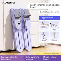 Split-Type Multifunctional Abdominal Board with Automatic Rebound, Abdominal Wheel, Ski Machine, Fitness Pilates Home Training Pull-Up Device