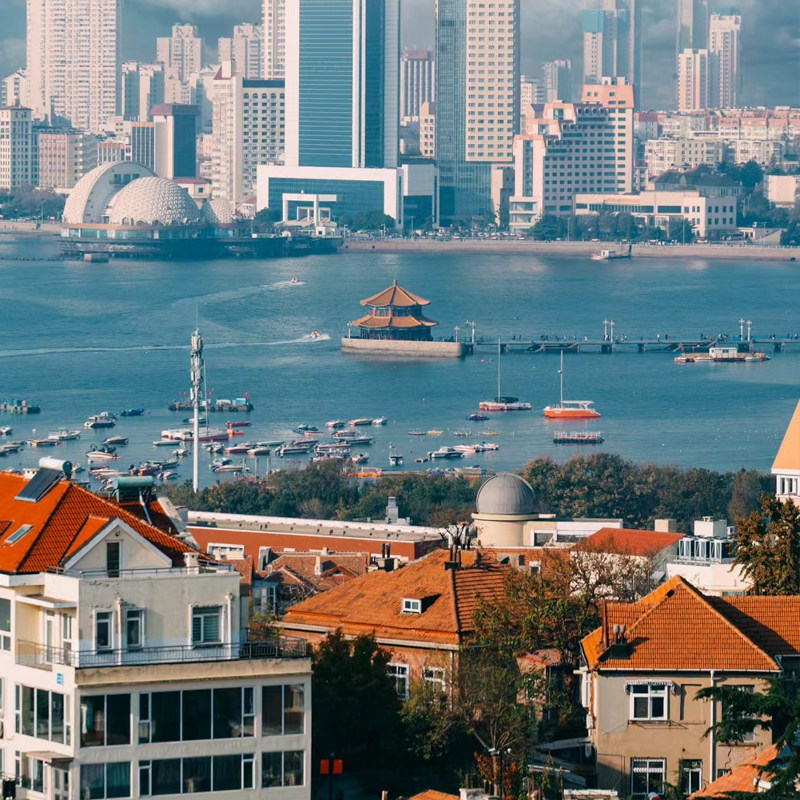 青岛旅游市内一日游私家团纯玩跟团游 欧式教堂+沿海全景+广兴里