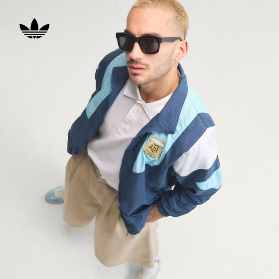 
Argentina football casual culture jacket men's spring and summer new adidas Adidas official