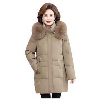 
Yalu fashionable middle-aged mother down jacket