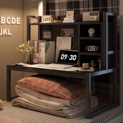 Bed Computer Desk, Dormitory Essential, Lazy Desk, Wrought Iron Small Table, College Student Desk, Upper Bunk and Lower Bunk Study Desk