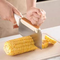 Cutting Without Hurting Your Hands! Kitchen Knife Vegetable Cutter, Knife Back Protector, Kitchen Tool for Cutting Bones