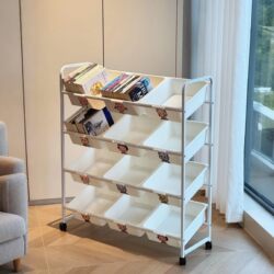 Children's Toy Storage Rack, Simple Toy Classification Storage, Multi-Purpose Floor-Standing Storage Rack, Multi-Layer Storage and Organizing Cabinet