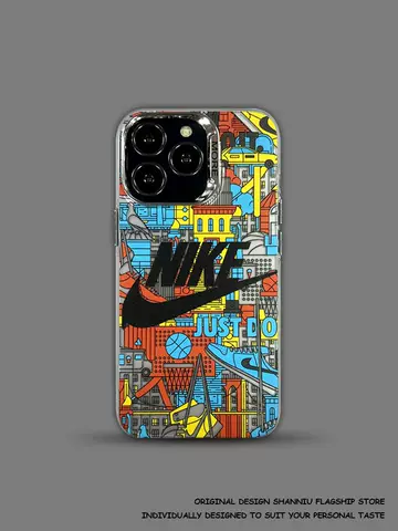 Nike New Phone Cases Covers Just Do It In The City Illustration iPhone 15, iPhone 14, iPhone 13, iPhone 12,