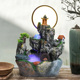 Desktop Water Bonsai With Circulating Ball Ornament - Creative Rockery Housewarming Gift For Living Room