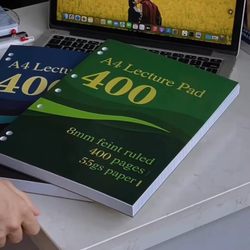 Ultra-Thin and Crispy Notebook, High-Quality Appearance, Specially Designed for Students Preparing for Postgraduate Exams, Thickened Draft Notebook, Note-Taking Practice Book, Diary