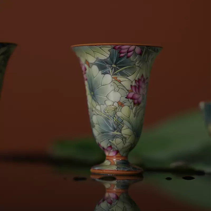 景徳鎮 鄧希平 工作室 郎窯紅釉 瓶 高さ約28.5cm / 中国陶磁器