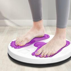 Waist Twisting Disc, Rotating Disc, Fitness Foot Exercise Equipment, 3D Massage Foot Twisting Disc, Enlarged and Weighted