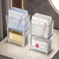 Facial Mask Storage Box, Special for Lipstick, Cosmetics, Skin Care Products, Mirror Cabinet, Storage for Cotton Pads, Bathroom Desktop Storage Rack