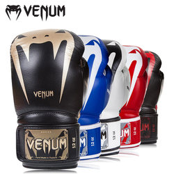 Venum Venom Giant 3.0 Boxing Gloves Cowhide Leather Adult Punching Bag Training Fighting Muay Thai Gloves for Men and Women
