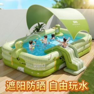 
Inflatable parent-child pool bathing pool outdoor swimming pool baby pool awning summer water play small large children