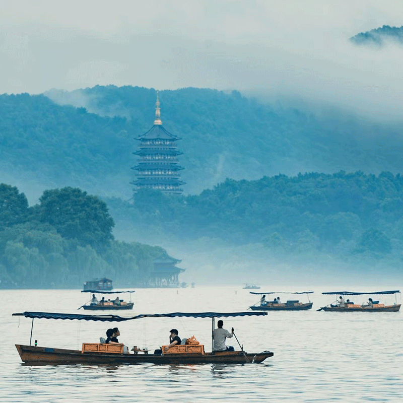 高铁往返【30人团】上海旅游4天3晚苏州留园乌镇西栅西塘杭州跟团