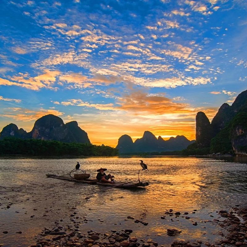 含高铁—桂林旅游6天5晚亲子跟团游龙脊梯田漓江阳朔象鼻山六日游