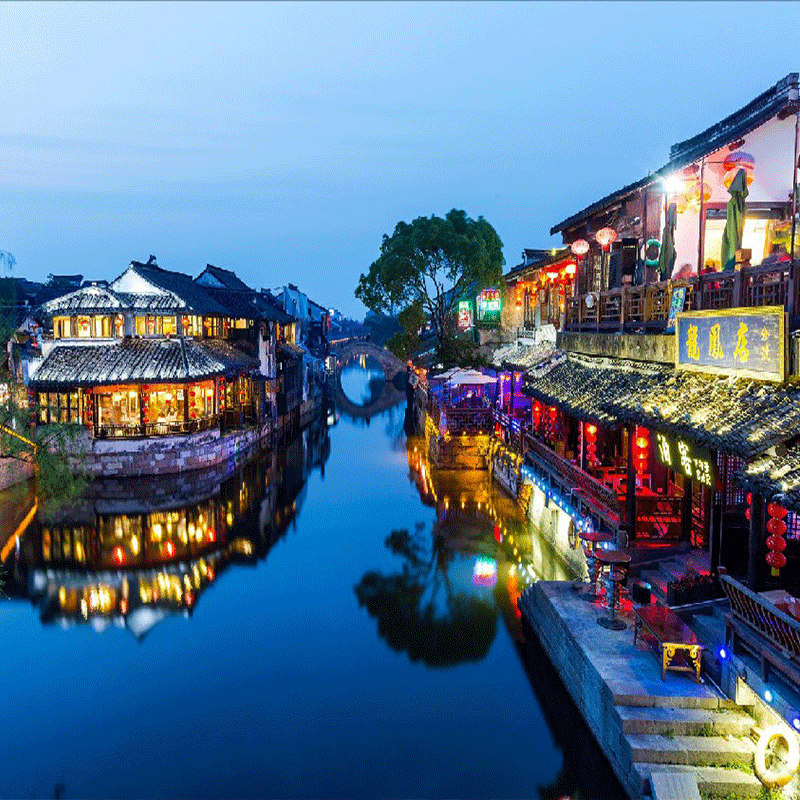 【30人小团】高铁上海迪士尼旅游5天4晚苏州乌镇西栅西塘杭州西湖