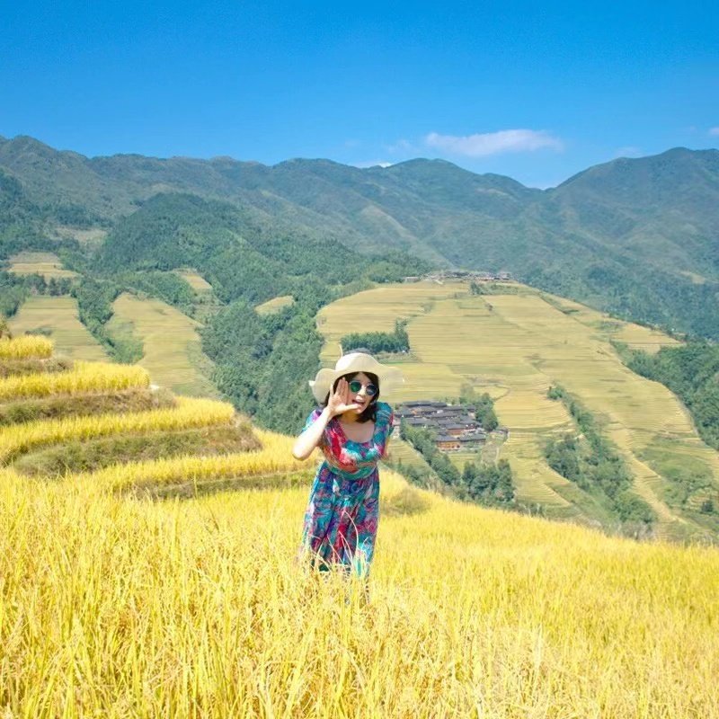 含往返机票—桂林旅游5天4晚龙脊梯田阳朔漓江遇龙竹筏跟团五日游