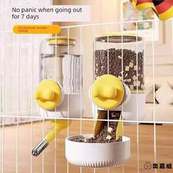 Dog Water Dispenser That Doesn'T Wet the Mouth, Pet Hanging Ball-Type Water Bottle, Rabbit Cage Water Feeder, Automatic Feeding for Puppies