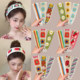 Knitted wool Li Qin's same style sticky hair headband Velcro hair stickers bangs stickers magic stickers for bathing