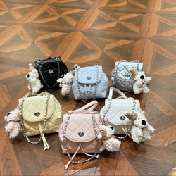 Korean Niche Backpack for Women 2025 Summer New Style Small Chanel-Style Quilted Chain Handbag Travel Hiking Bag