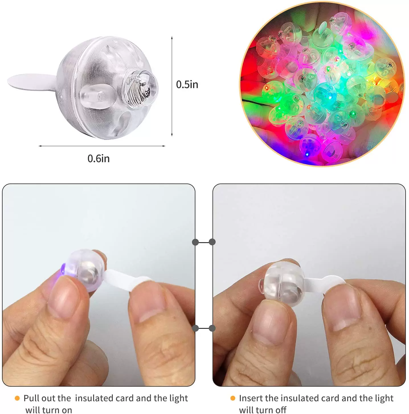 LED Balloon Light,Tiny Led Light Mini Round Led Ball Lamp fo-Taobao