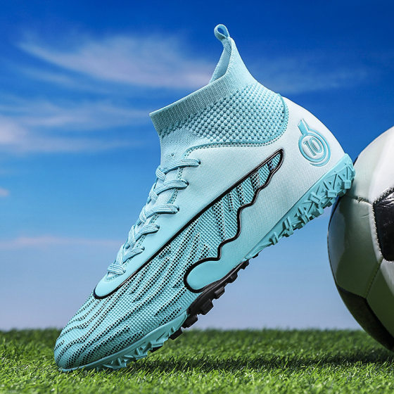 Cross-border 2025 new football shoes for men and women with broken nails for children ag long nails for elementary school students and adult sports training shoes