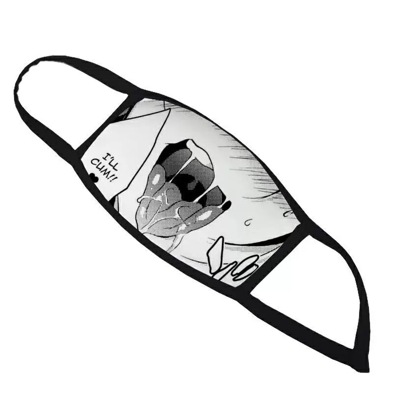 动漫二次元阿嘿颜口罩防尘面罩厂家直销创意防护动漫游戏周边 Taobao