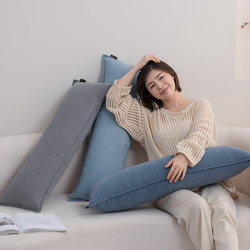 2026 New Model Long Bolster Pillow for Sofa, Living Room, Lumbar Support, Bed Headrest, Rectangular Cushion, Large Backrest Pillow