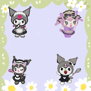 
Cute down jacket patch self-adhesive seam-free children's clothes and pants hole repair decorative embroidery patch high-end